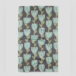 Geometry Kitchen Tea Towel Tulips for Days